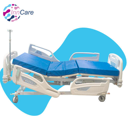 [INN-L003] Cama Hospitalaria de 5 Posiciones Eléctrica  con Control en Baranda Lateral InnCare