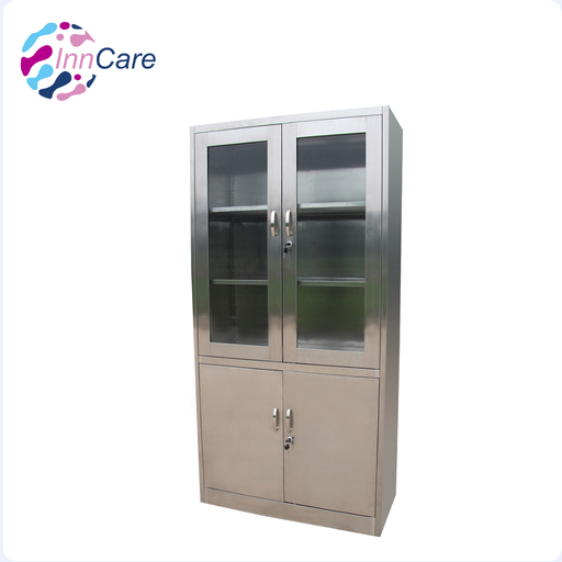 [INN-L030] Vitrina de Dos Puerta de Acero InnCare