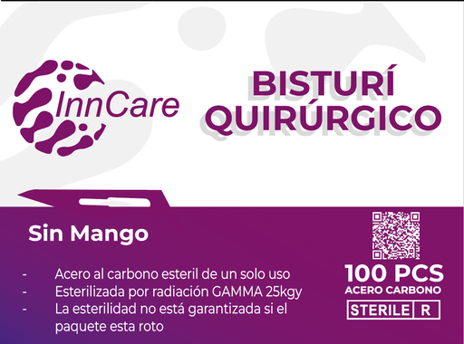 Bisturí Sin Mango InnCare