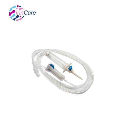 [INN-481] Bajante de Suero con Control de Flujo, Salida de Aire, Conector y de 95 Pulgadas InnCare 