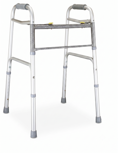 [616070A] Andador Plegable de Doble Liberación, Adulto Aluminio Lumex 