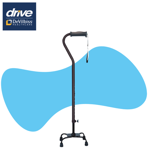 [731-850] Baston Cuadruple Base Pequeña Cromado HUGO 