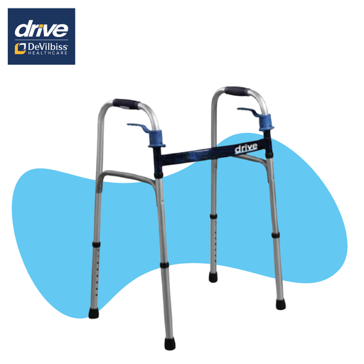 [10244-4] Andador sin Ruedas con Doble Gatillo de Liberacion drive