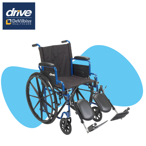 [BLS18FBD-ELR] Silla de Ruedas de 18" drive