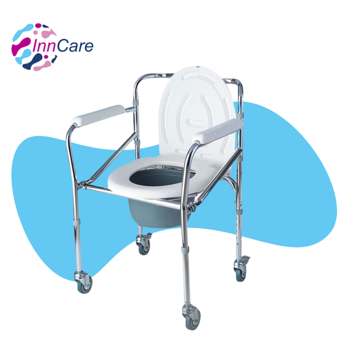 [INN-L050] Silla con Inodoro con Ruedas InnCare