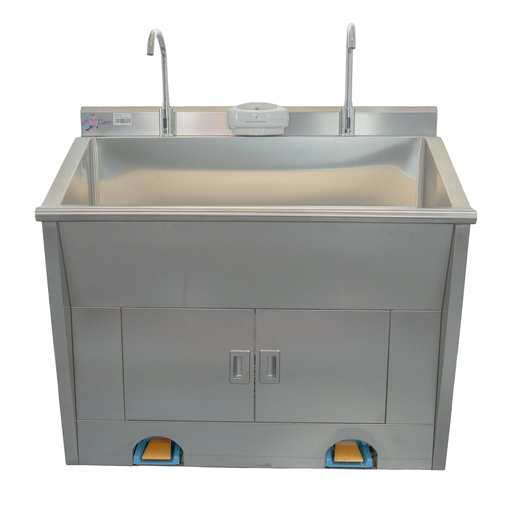 [INN-L097] Lavamano Quirúrgico de dos Estaciones Accionado por Pedal InnCare 