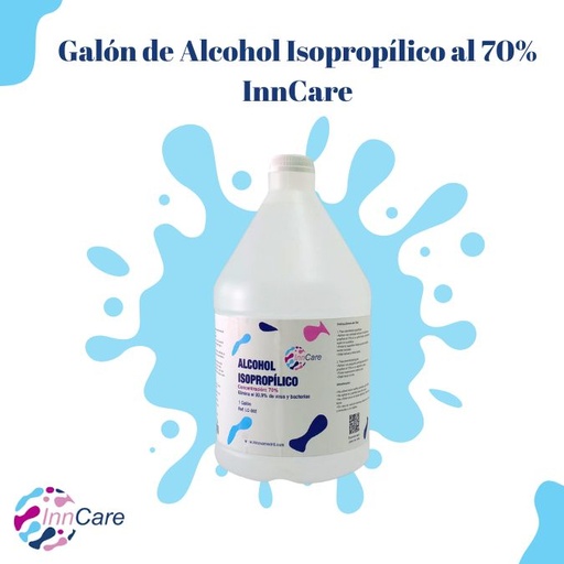 [LC010] Alcohol Isopropílico al 95% Galón InnCare 